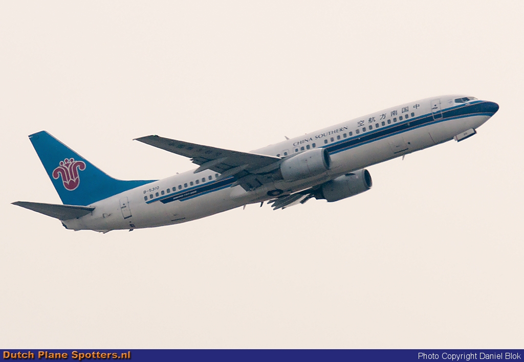 B-5310 Boeing 737-800 China Southern by Daniel Blok