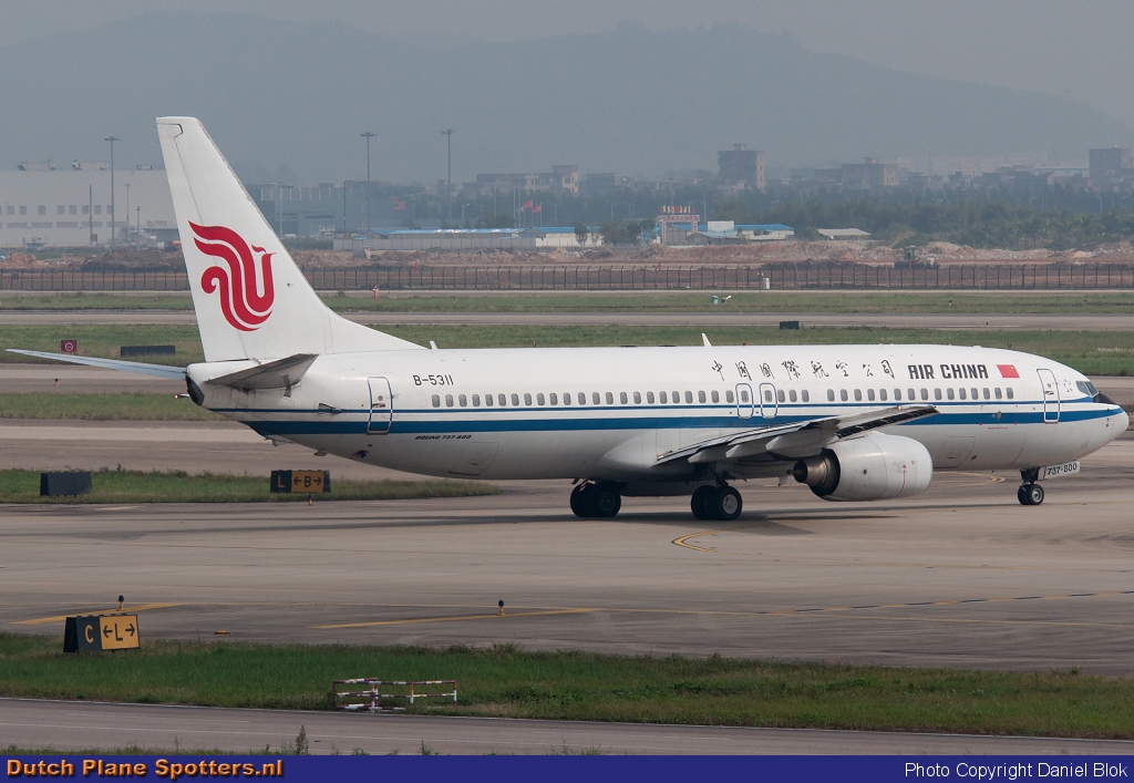 B-5311 Boeing 737-800 Air China by Daniel Blok