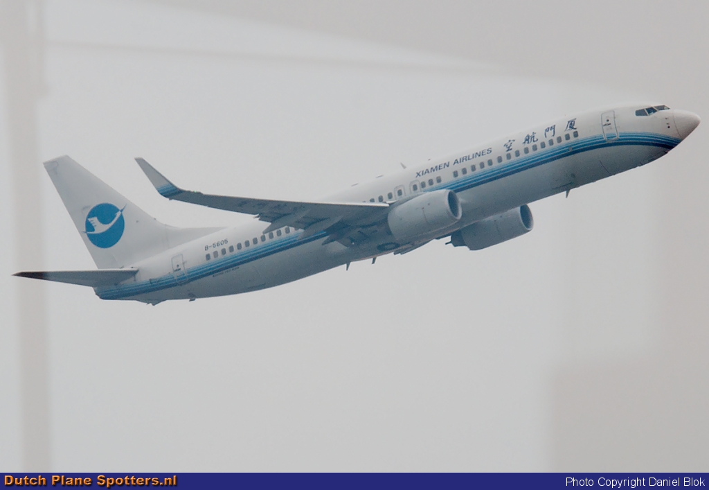 B-5605 Boeing 737-400 Xiamen Airlines by Daniel Blok