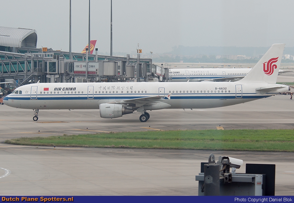 B-6632 Airbus A321 Air China by Daniel Blok