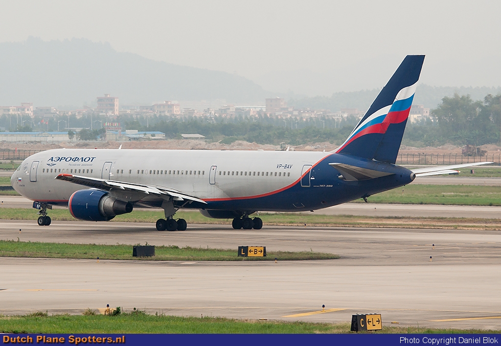 VP-BAV Boeing 767-300 Aeroflot - Russian Airlines by Daniel Blok