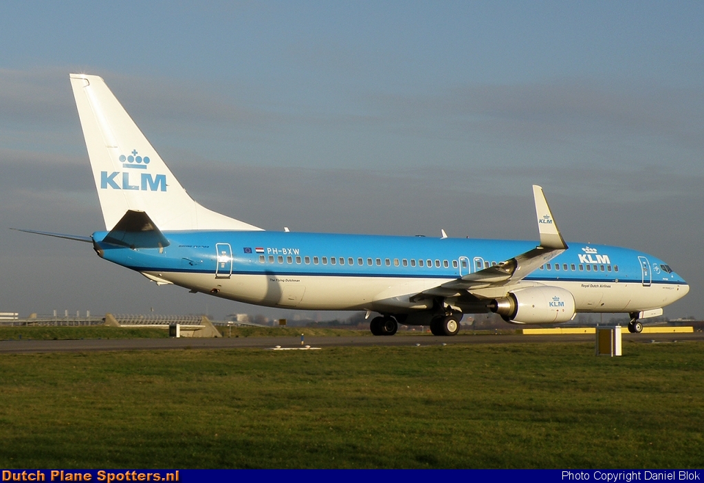 PH-BXW Boeing 737-800 KLM Royal Dutch Airlines by Daniel Blok