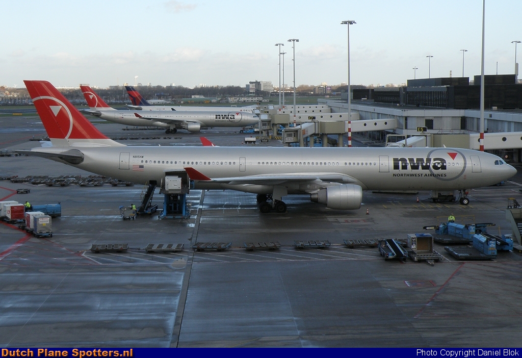 N815NW Airbus A330-300 Northwest Airlines by Daniel Blok