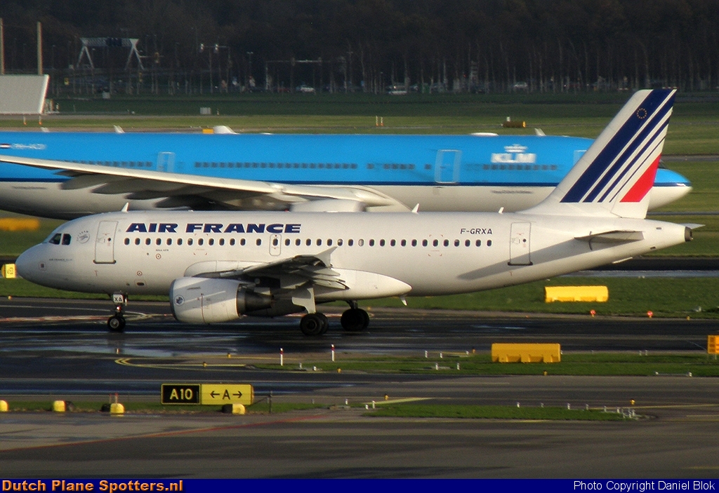 F-GRXA Airbus A319 Air France by Daniel Blok