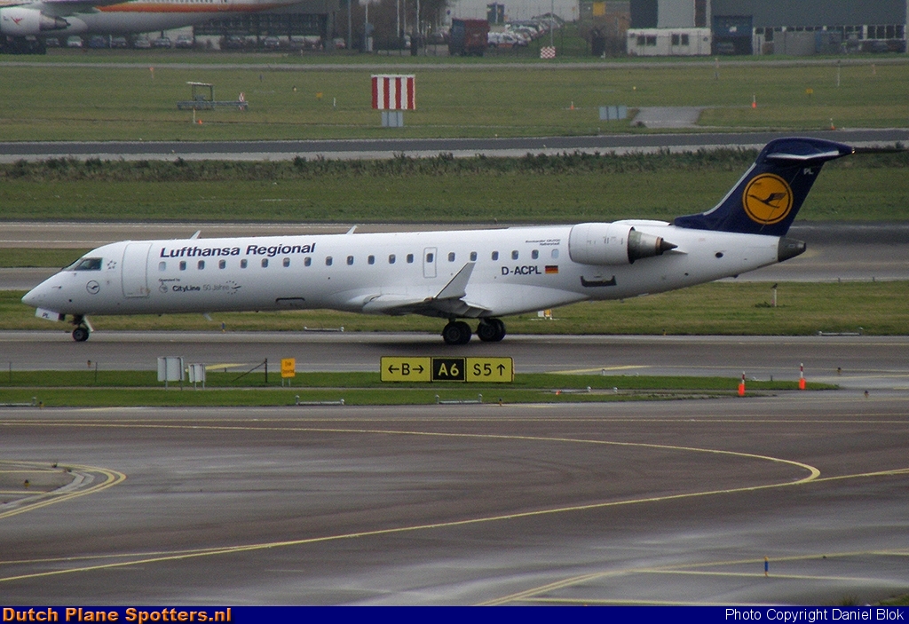 D-ACPL Bombardier Canadair CRJ700 CityLine (Lufthansa Regional) by Daniel Blok