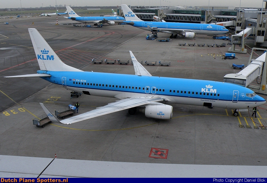 PH-BXM Boeing 737-800 KLM Royal Dutch Airlines by Daniel Blok