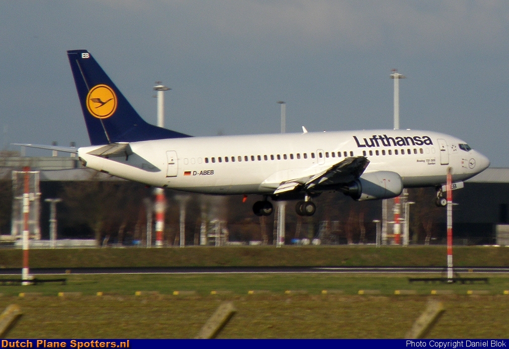 D-ABEB Boeing 737-300 Lufthansa by Daniel Blok