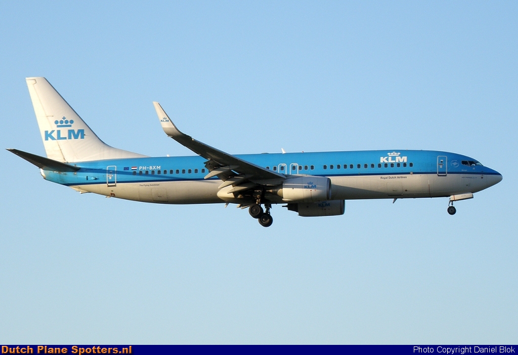 PH-BXM Boeing 737-800 KLM Royal Dutch Airlines by Daniel Blok