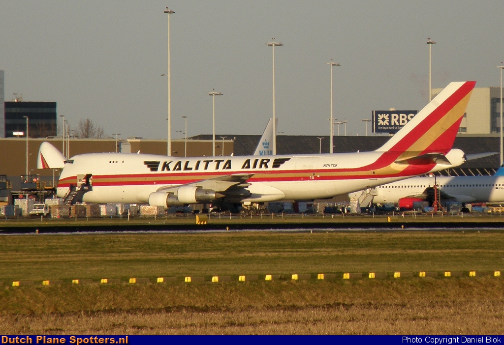 N747CK Boeing 747-200 Kalitta by Daniel Blok