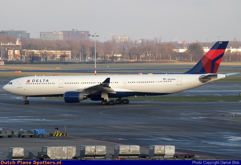 N815NW Airbus A330-300 Delta Airlines by Daniel Blok