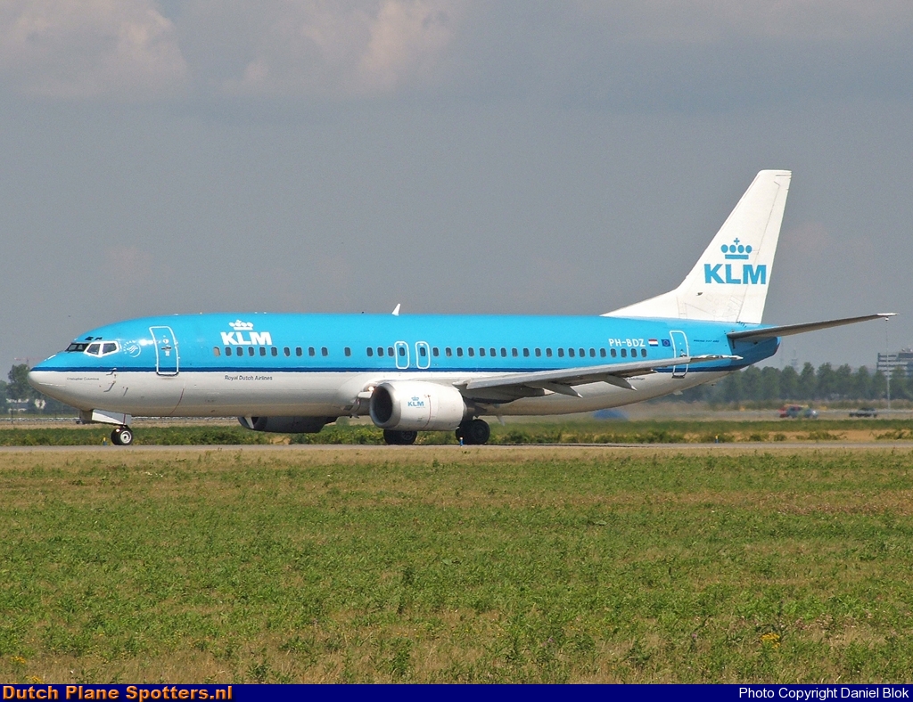 PH-BDZ Boeing 737-400 KLM Royal Dutch Airlines by Daniel Blok