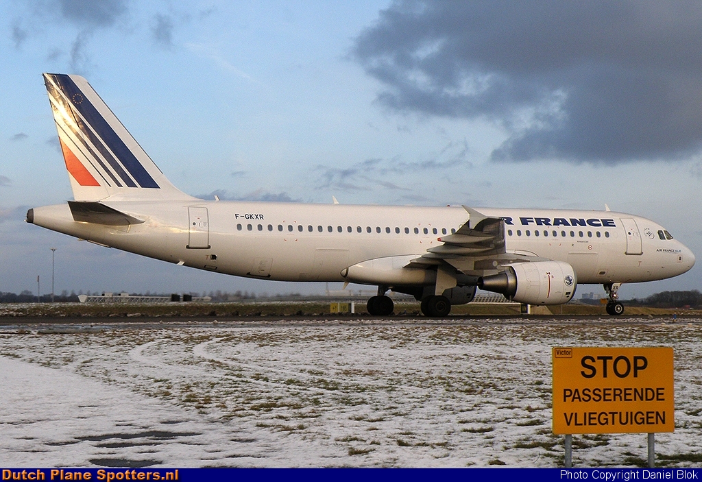 F-GKXR Airbus A320 Air France by Daniel Blok