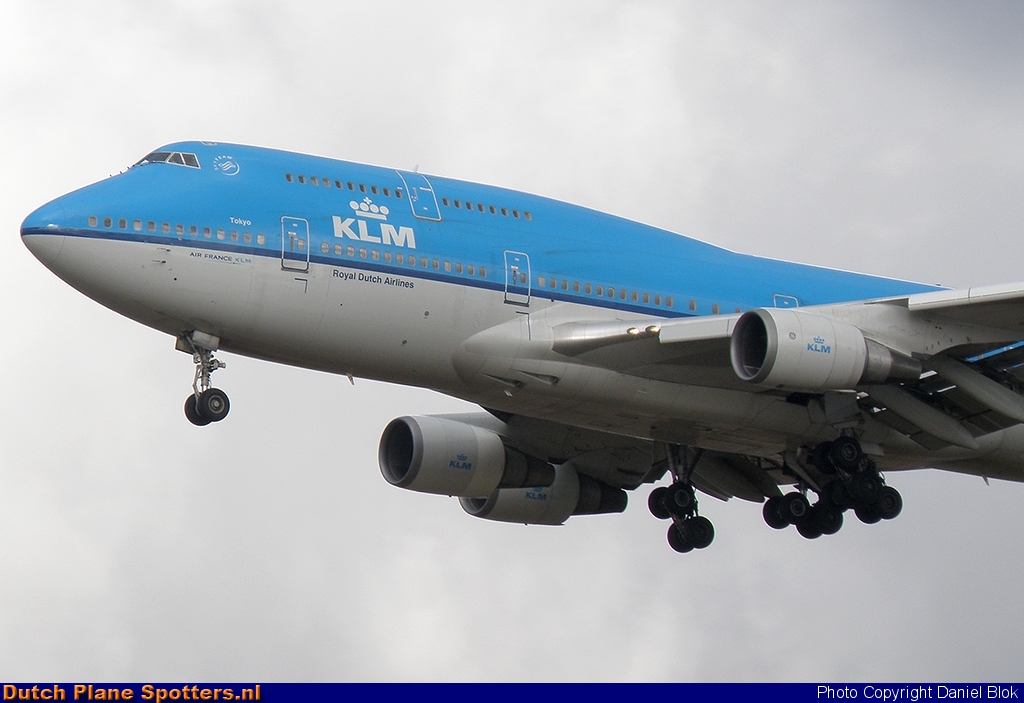 PH-BFT Boeing 747-400 KLM Royal Dutch Airlines by Daniel Blok