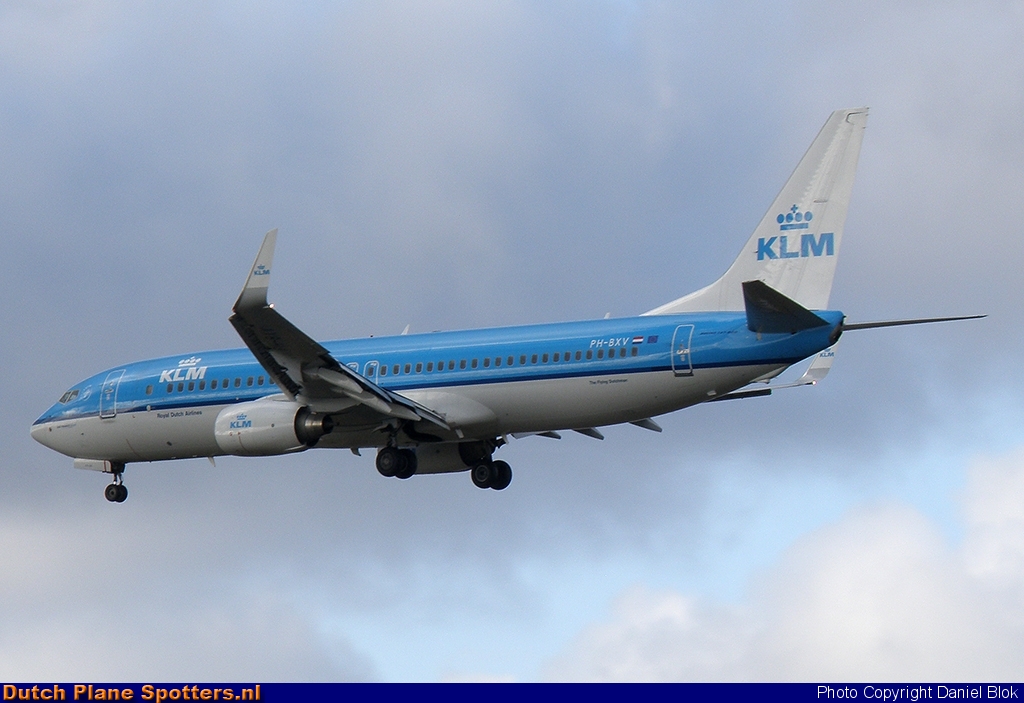 PH-BXV Boeing 737-800 KLM Royal Dutch Airlines by Daniel Blok