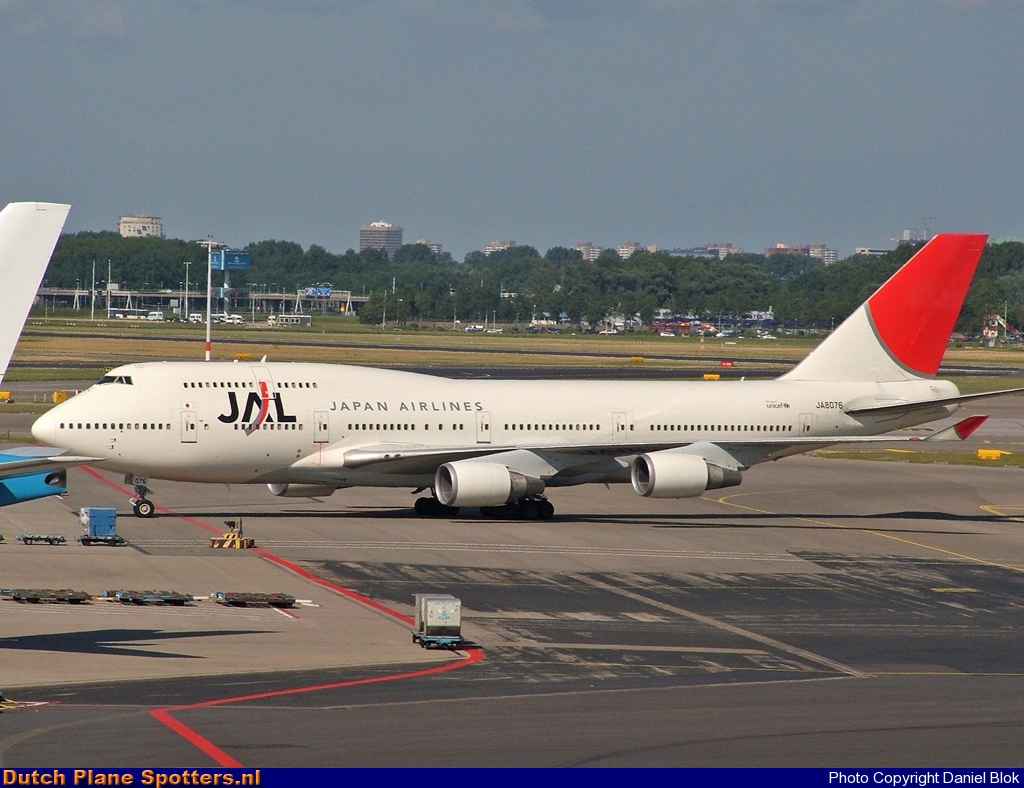 JA8076 Boeing 747-400 JAL - Japan Airlines by Daniel Blok