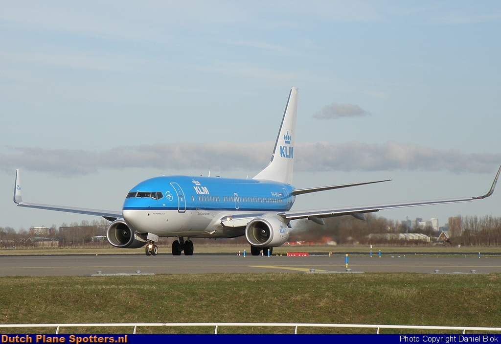 PH-BGI Boeing 737-700 KLM Royal Dutch Airlines by Daniel Blok