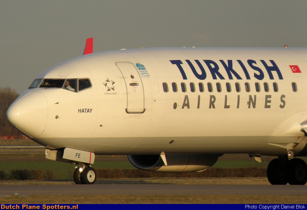 TC-JFE Boeing 737-800 Turkish Airlines by Daniel Blok
