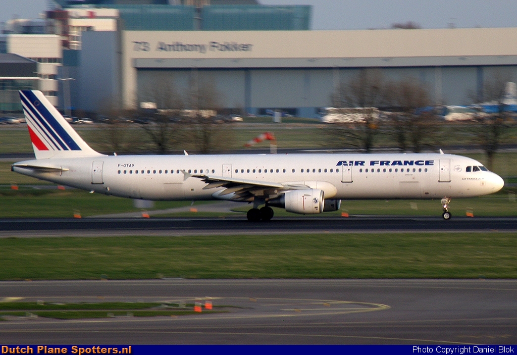 F-GTAV Airbus A321 Air France by Daniel Blok