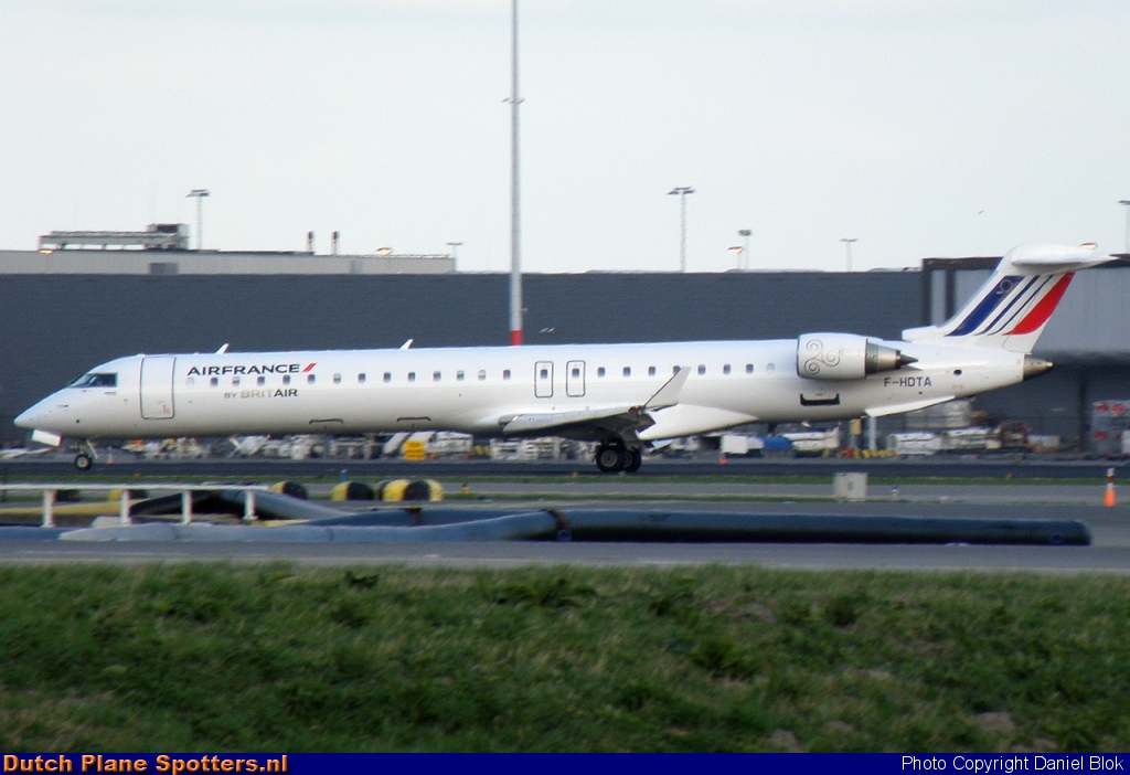 F-HDTA Bombardier Canadair CRJ900 Air France by Daniel Blok