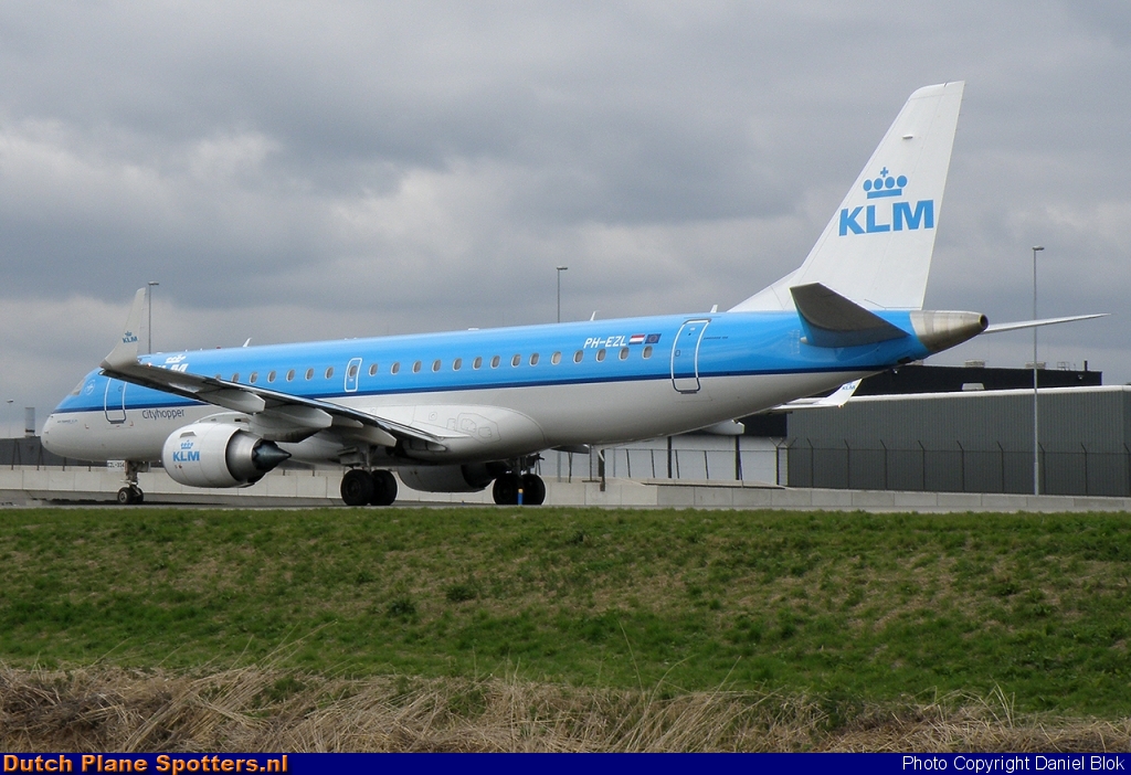 PH-EZL Embraer 190 KLM Cityhopper by Daniel Blok