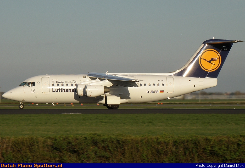 D-AVRR BAe 146 CityLine (Lufthansa Regional) by Daniel Blok