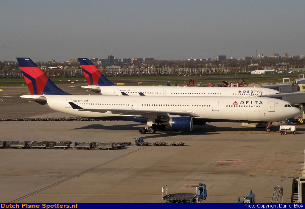 N809NW Airbus A330-300 Delta Airlines by Daniel Blok