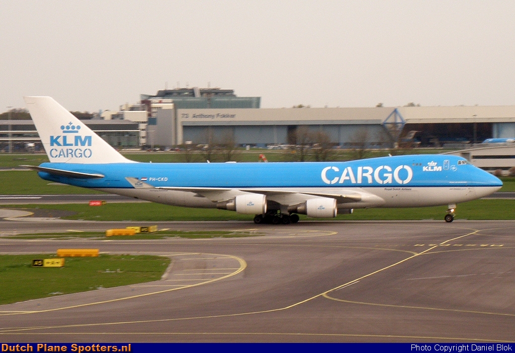 PH-CKD Boeing 747-400 KLM Cargo by Daniel Blok