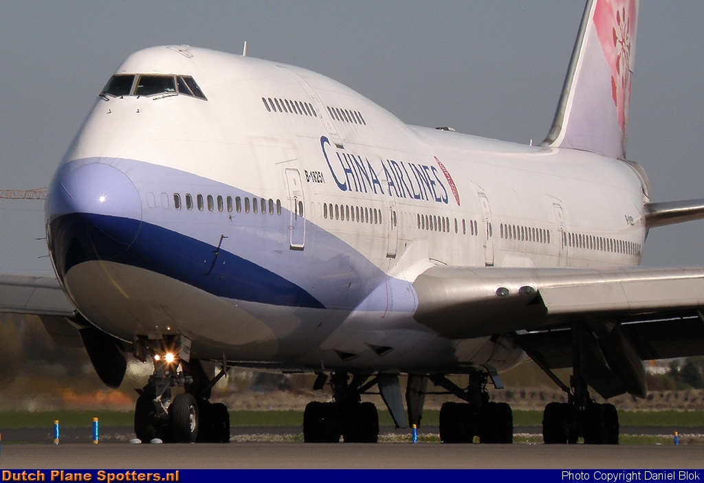 B-18251 Boeing 747-400 China Airlines by Daniel Blok