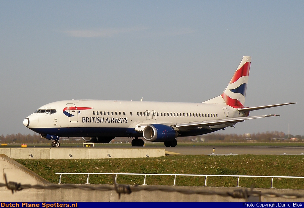 G-DOCF Boeing 737-400 British Airways by Daniel Blok