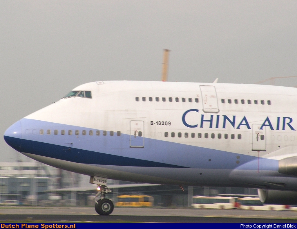 B-18209 Boeing 747-400 China Airlines by Daniel Blok