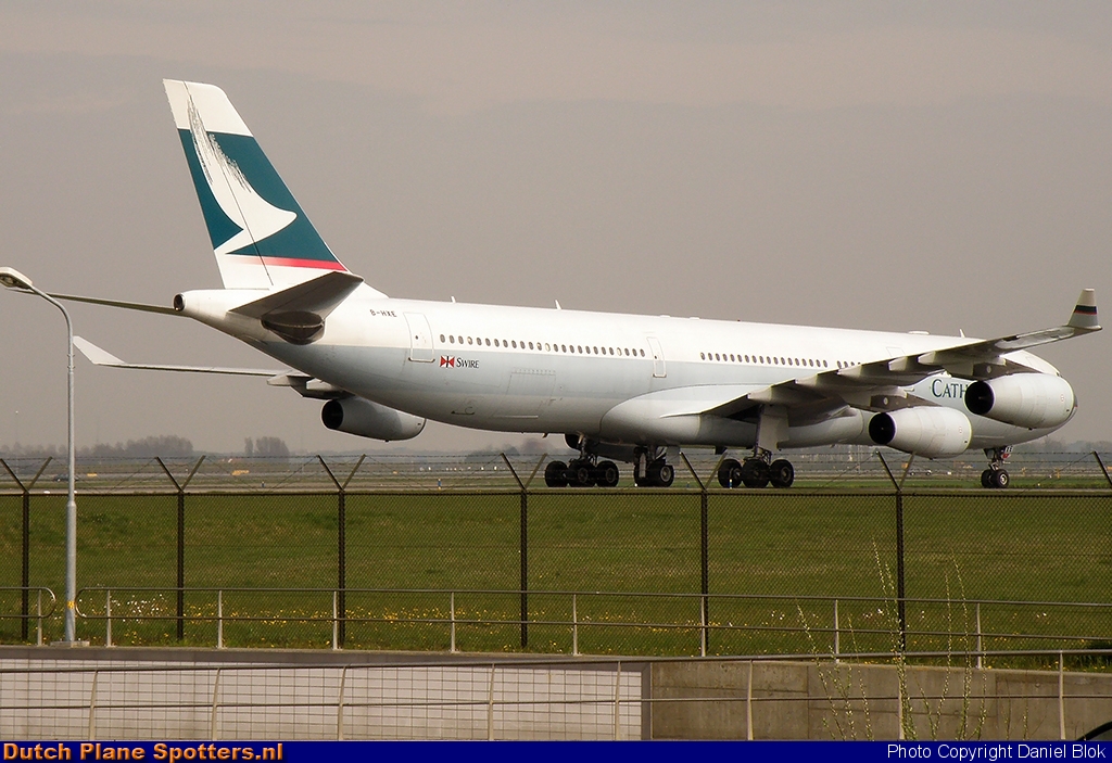 B-HXE Airbus A340-300 Cathay Pacific by Daniel Blok