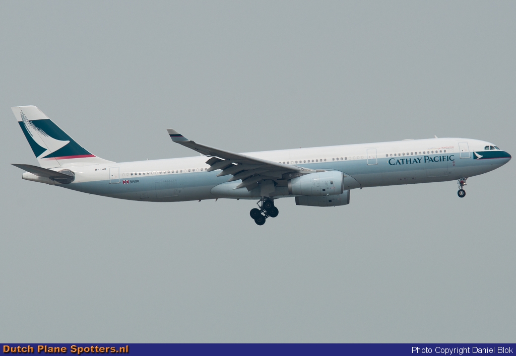 B-LAM Airbus A330-300 Cathay Pacific by Daniel Blok