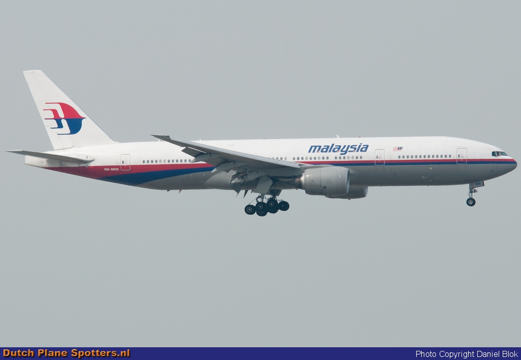 9M-MRM Boeing 777-200 Malaysia Airlines by Daniel Blok