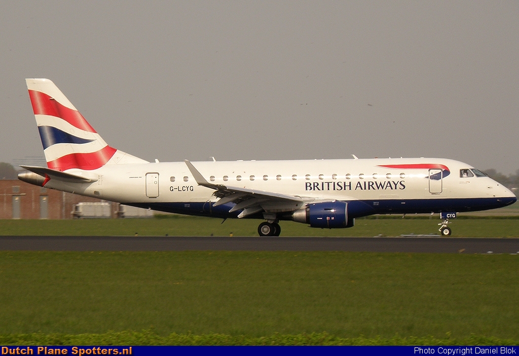 G-LCYG Embraer 170 BA CityFlyer (British Airways) by Daniel Blok