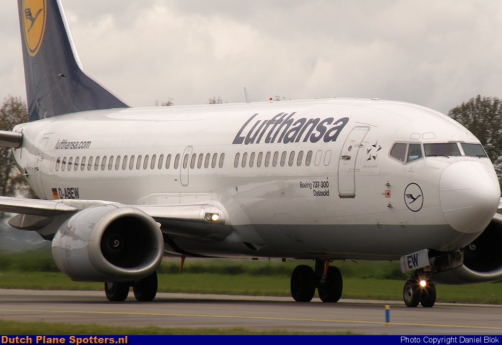 D-ABEW Boeing 737-300 Lufthansa by Daniel Blok