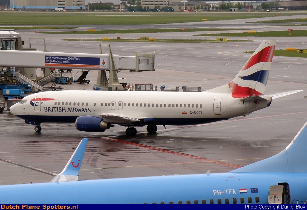G-DOCT Boeing 737-400 British Airways by Daniel Blok