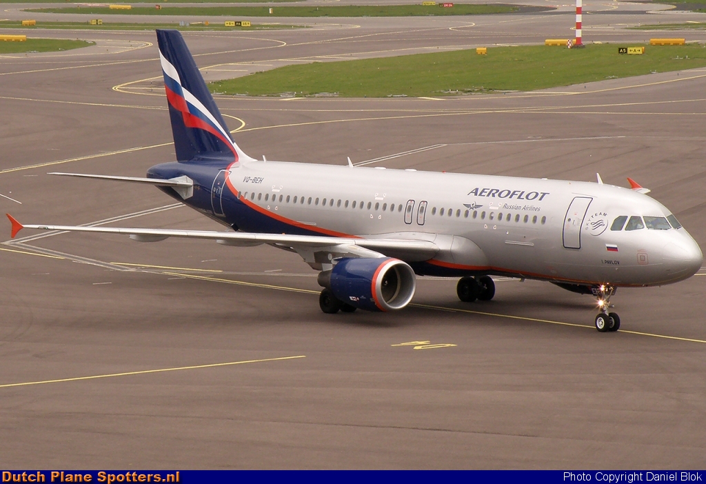 VQ-BEH Airbus A320 Aeroflot - Russian Airlines by Daniel Blok