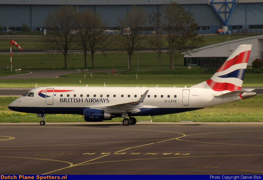 G-LCYE Embraer 170 BA CityFlyer (British Airways) by Daniel Blok
