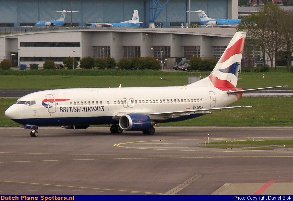 G-DOCB Boeing 737-400 British Airways by Daniel Blok