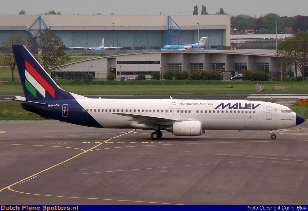 HA-LOK Boeing 737-800 Malev Hungarian Airlines by Daniel Blok