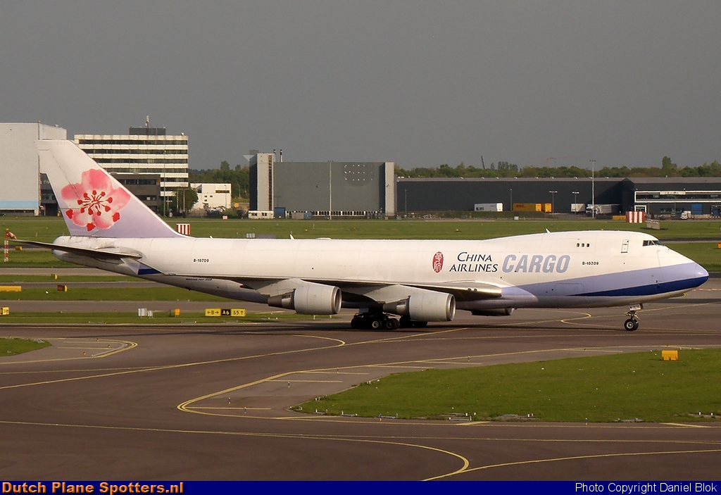 B-18709 Boeing 747-400 China Airlines Cargo by Daniel Blok