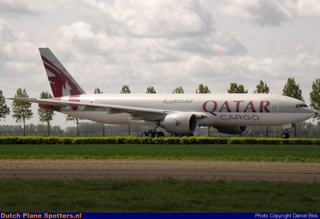 A7-BFA Boeing 777-F Qatar Airways Cargo by Daniel Blok