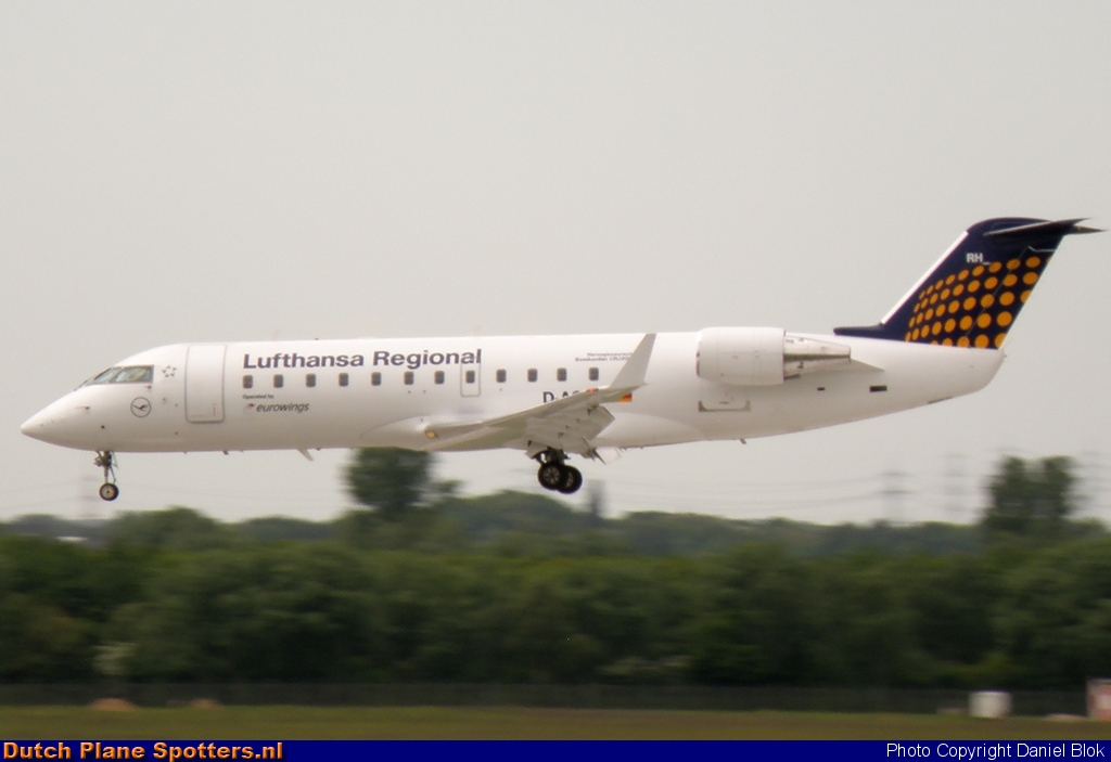 D-ACRH Bombardier Canadair CRJ200 Eurowings (Lufthansa Regional) by Daniel Blok