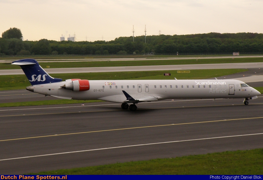 OY-KFE Bombardier Canadair CRJ900 SAS Scandinavian Airlines by Daniel Blok