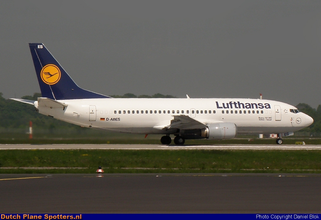 D-ABES Boeing 737-300 Lufthansa by Daniel Blok