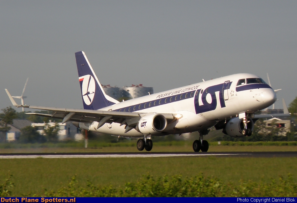 SP-LIC Embraer 170 LOT Polish Airlines by Daniel Blok
