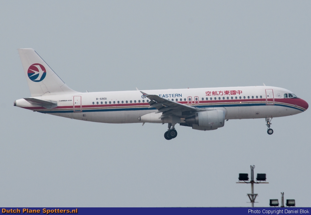 B-6801 Airbus A320 China Eastern Airlines by Daniel Blok