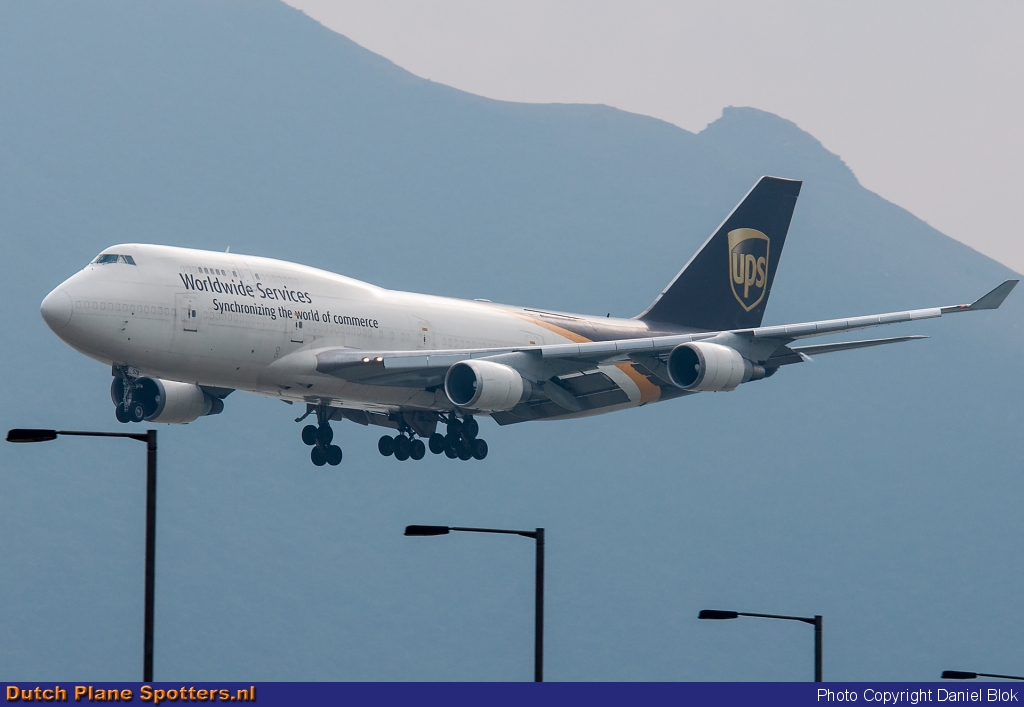 N578UP Boeing 747-400 UPS - United Parcel Service by Daniel Blok