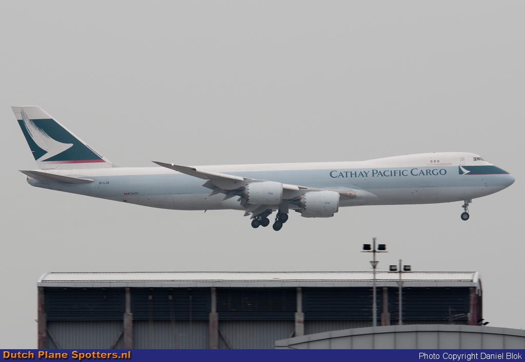 B-LJB Boeing 747-8 Cathay Pacific Cargo by Daniel Blok
