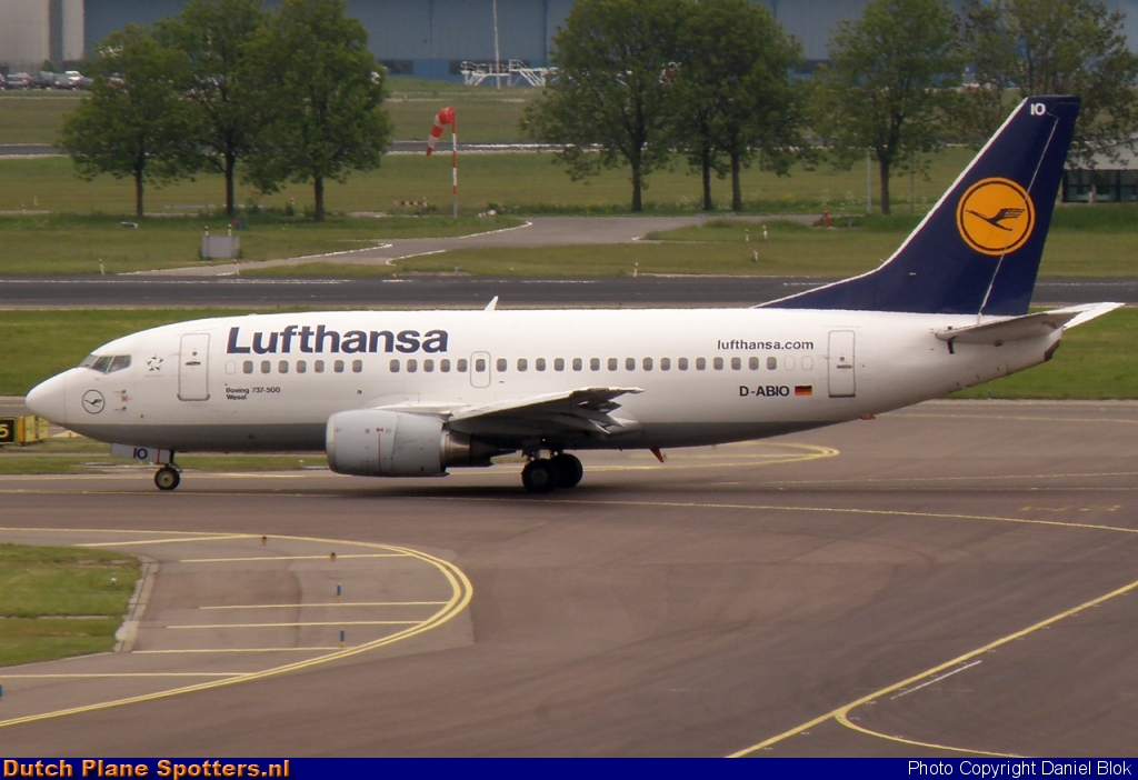 D-ABIO Boeing 737-500 Lufthansa by Daniel Blok